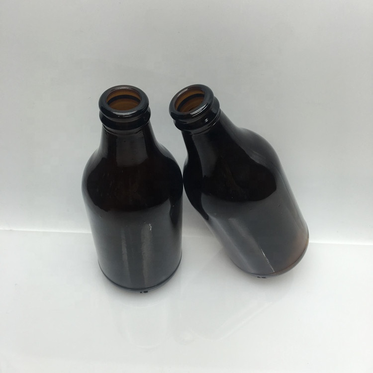 Manufacture wholesale 500ml brown amber glass beer bottle