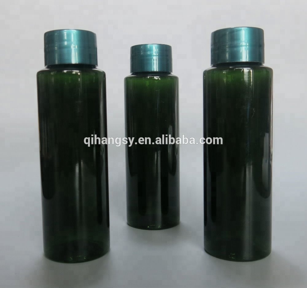 Manufacturer 1 liter disinfectant bottle 500ml medical amber liquor pet plastic bottle