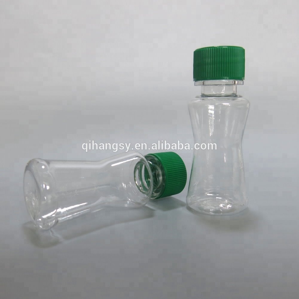 Manufacturer 1 liter disinfectant bottle 500ml medical amber liquor pet plastic bottle