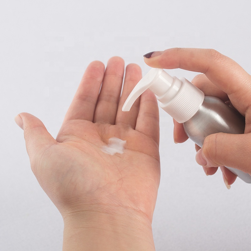 Manufacturer 100ml 250ml 300ml 500ml Lotion Pump Shampoo Aluminum Bottles