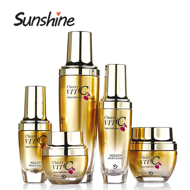 Manufacturer 100ml empty glass spray cosmetic bottle with cap