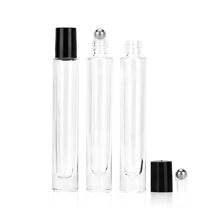 Manufacturer 10ml glass bottle with roll-on for cosmetic/perfume