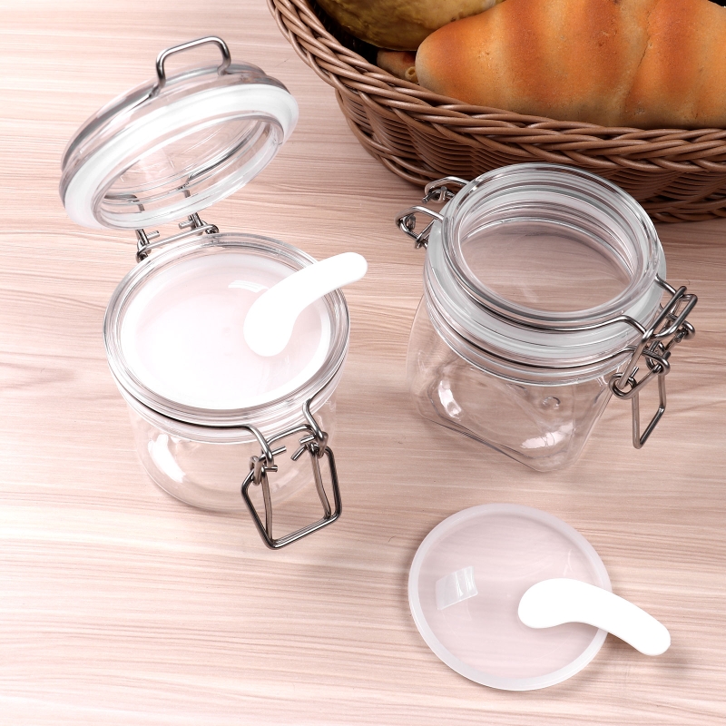 Manufacturer 150ml 200ml Round Sealing Bottle Container Cream Cosmetics Spice Jar Plastic Jars Food Grade