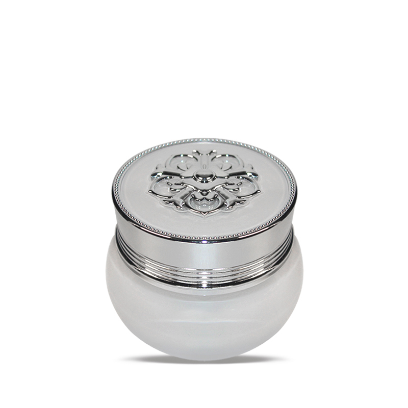 Manufacturer 15g White Golden Round Acrylic Cream Jar Plastic Cosmetic Jar Packaging with Cosmetic Packaging