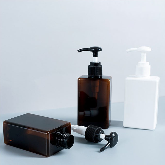 Manufacturer 16 oz empty lotion pump pet plastic bottle with cap