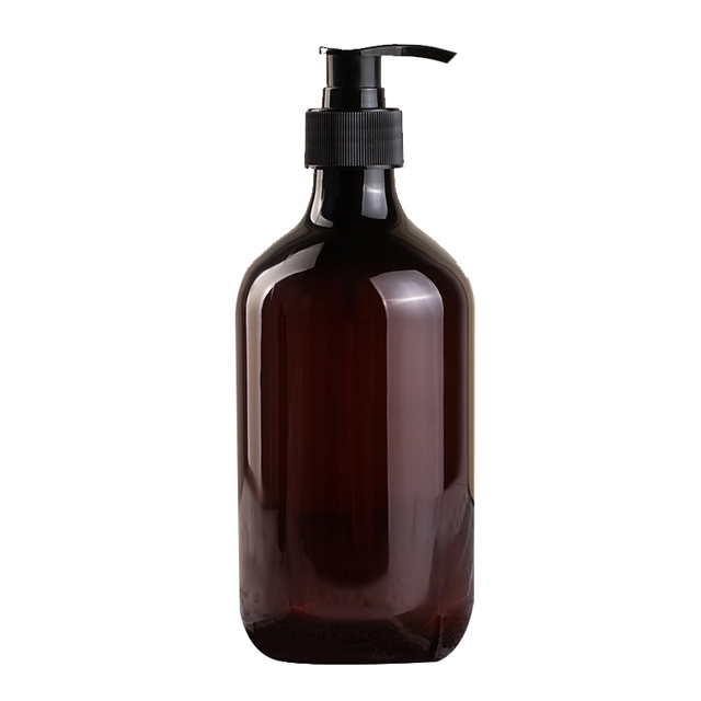 Manufacturer 500 ml 16 oz empty lotion pump plastic bottle