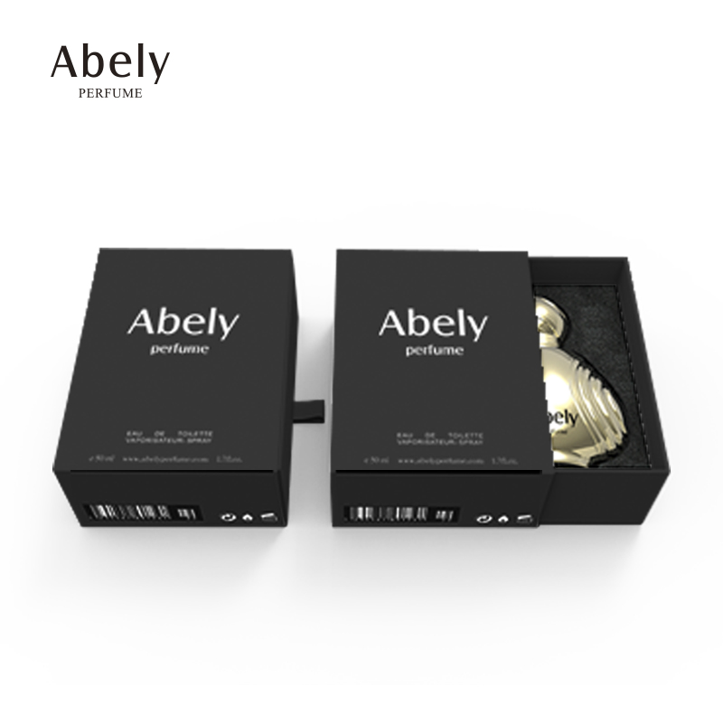 Manufacturer 50ml 100ml Empty high quality cylinder transparent OEM glass perfume bottle with gift box pump sprayer
