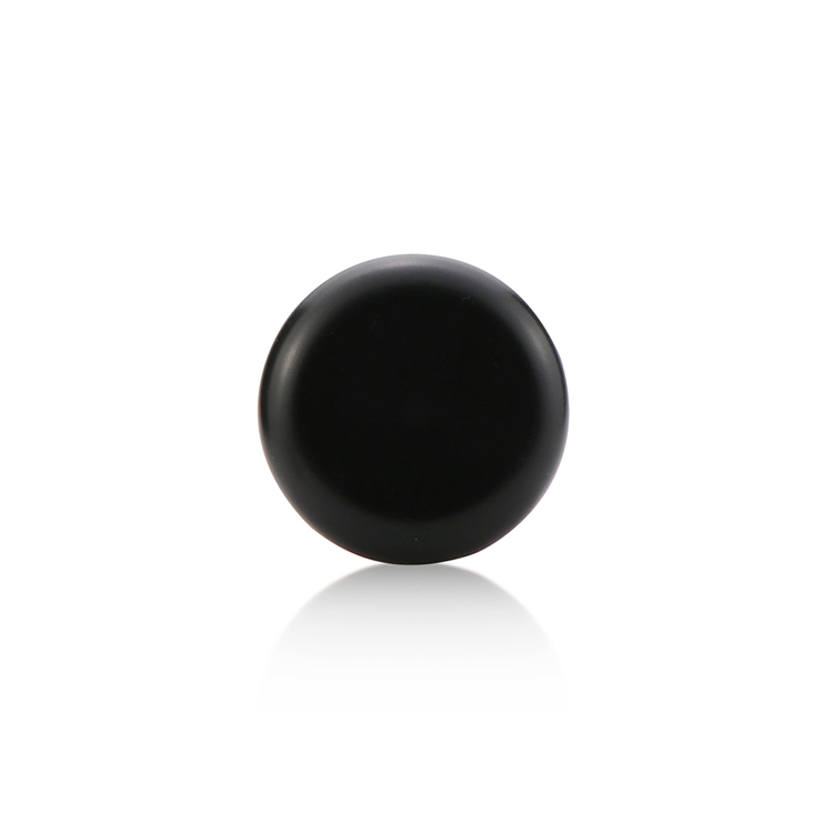 Manufacturer 5ml 9ml clear child tamper proof cap smell proof packaging concentrate glass jar with black plastic lid