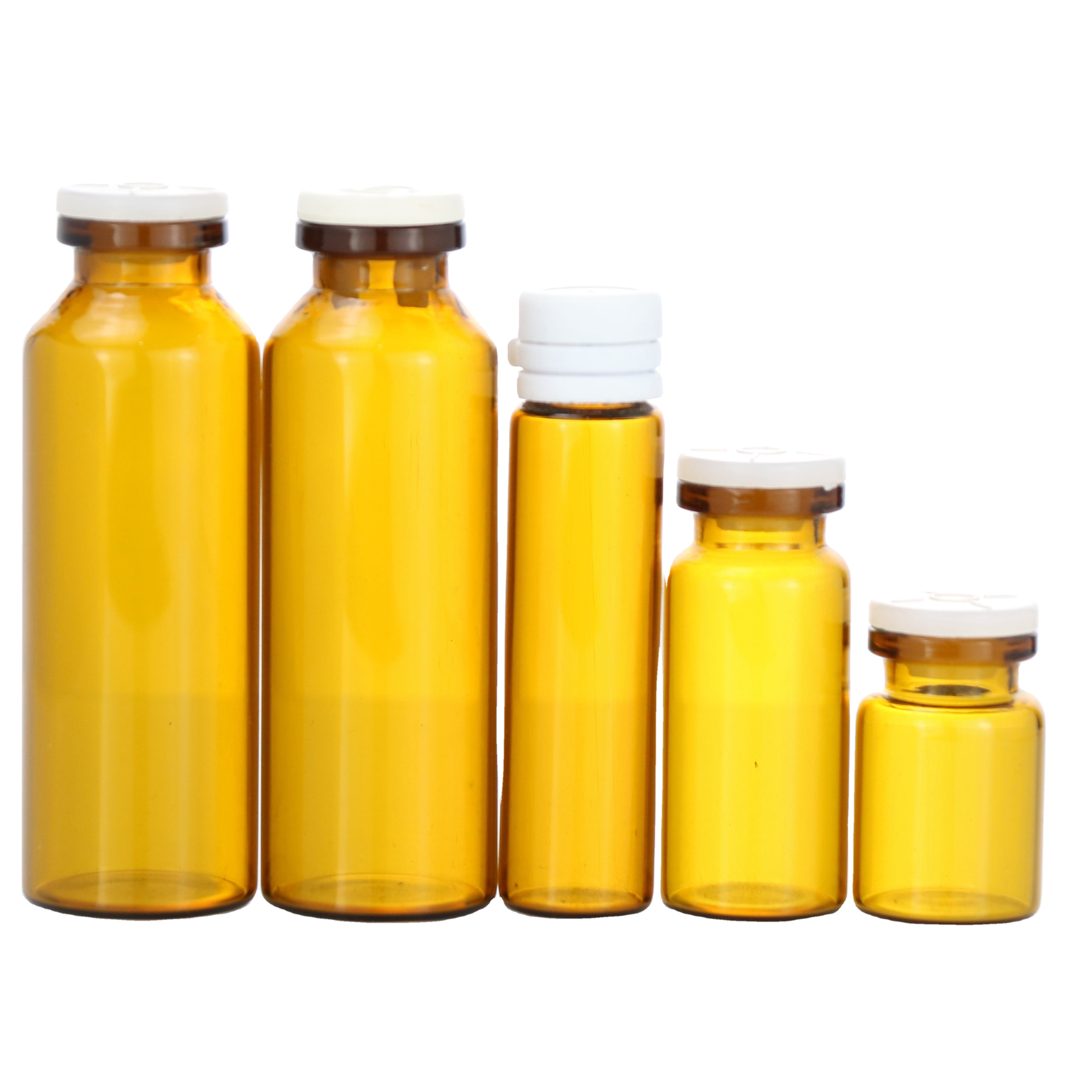 Manufacturer Customize Injection Ampoule Bottle Vaccine Mini Glass Vial 1ml 10ml 125ml 2ml Vaccine Bottles Glass