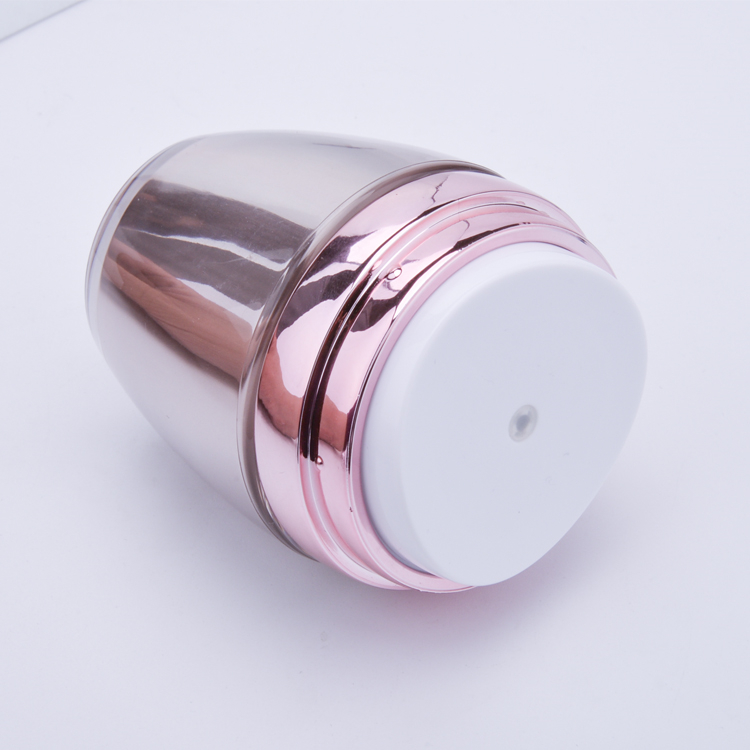 Manufacturer Fancy Empty Purple Acrylic Cosmetic Cream Jars