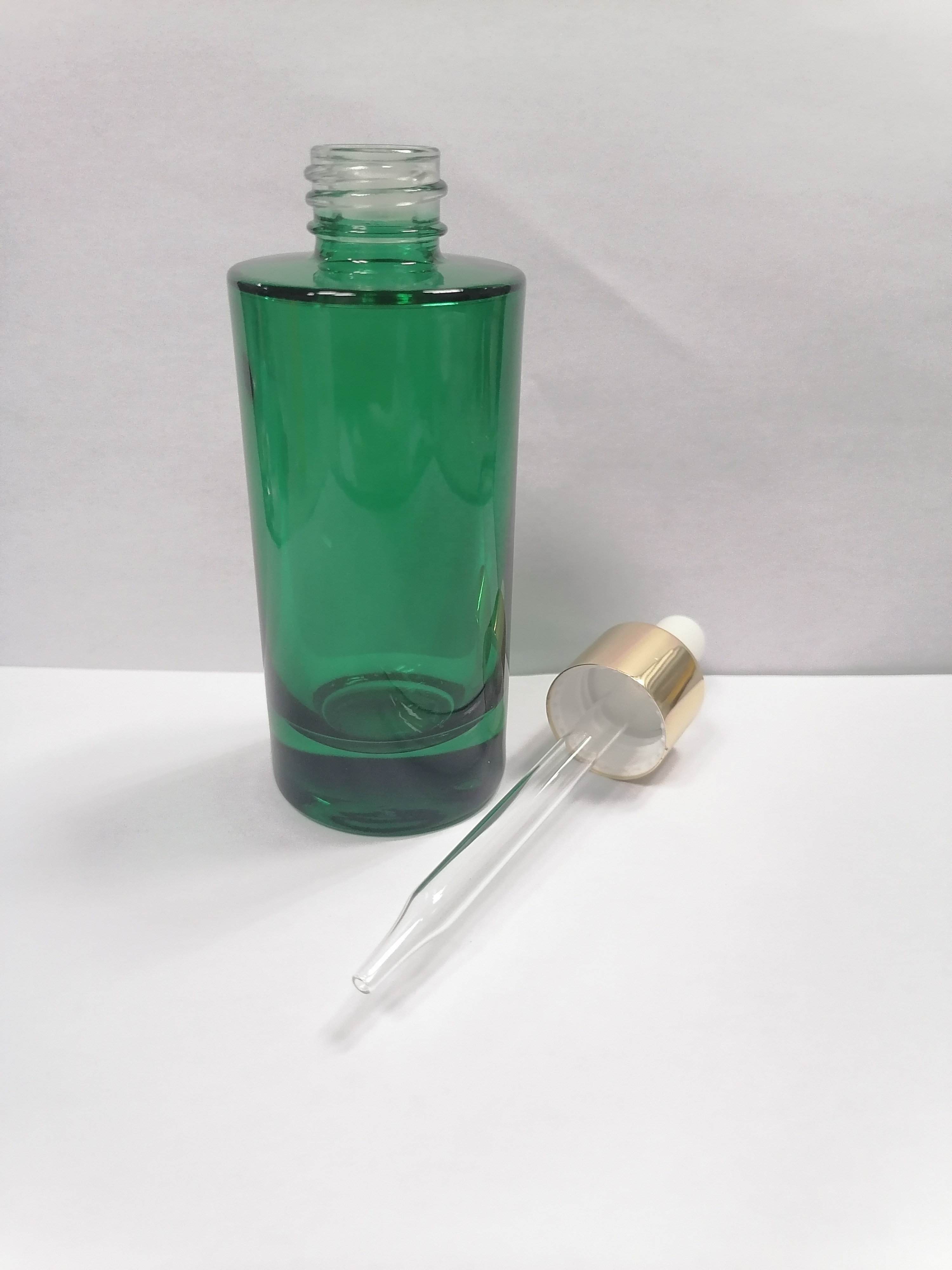 Manufacturer Glass Dropper Bottles 50ml Fancy Dropper Bottles packaging for oil/serum OEM with logo printed or hot foiled