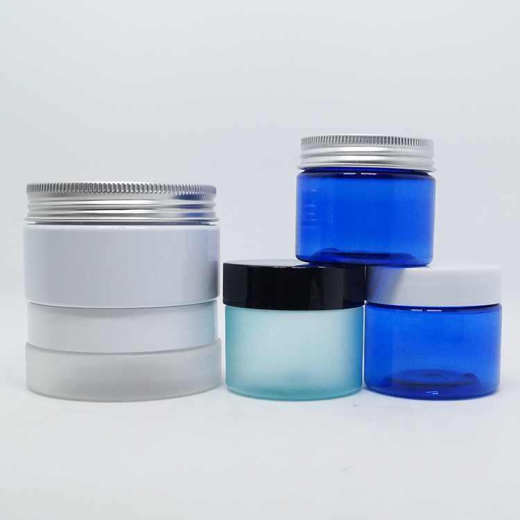 Manufacturer PET Plastic Food Jar With Screw Top Lid