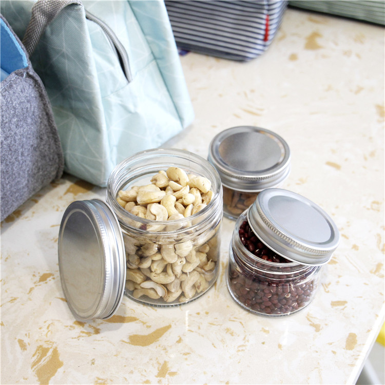 Manufacturer Straight Side Glass Screw Lid Jar For Food