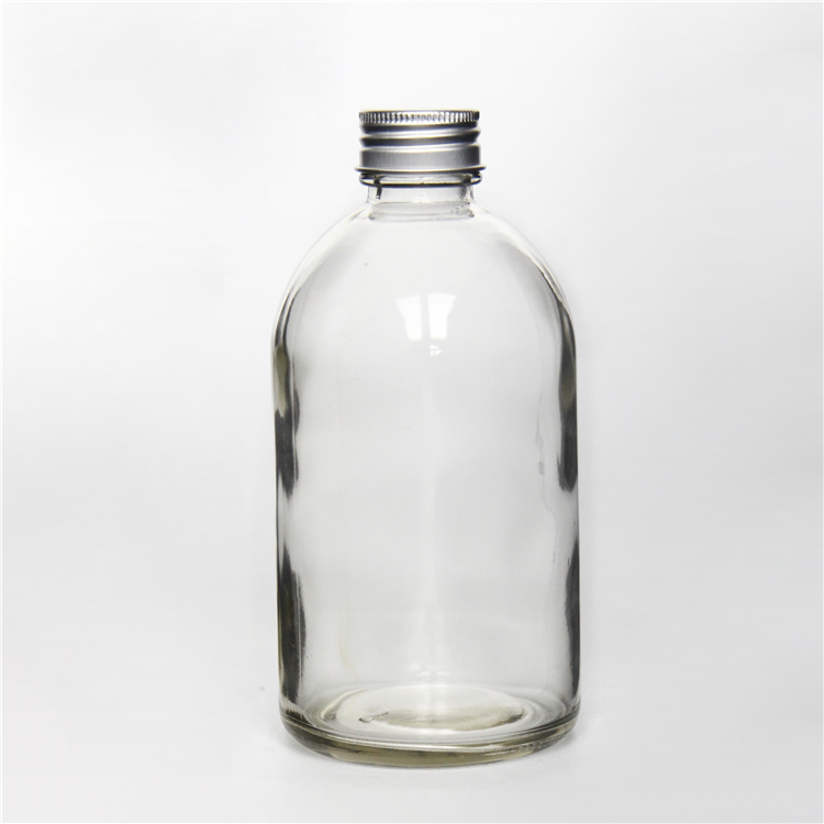 Manufacturer Supply 200ml 350ml Frosted Storage Glass Bottles for Juice beverage Kombucha Tea