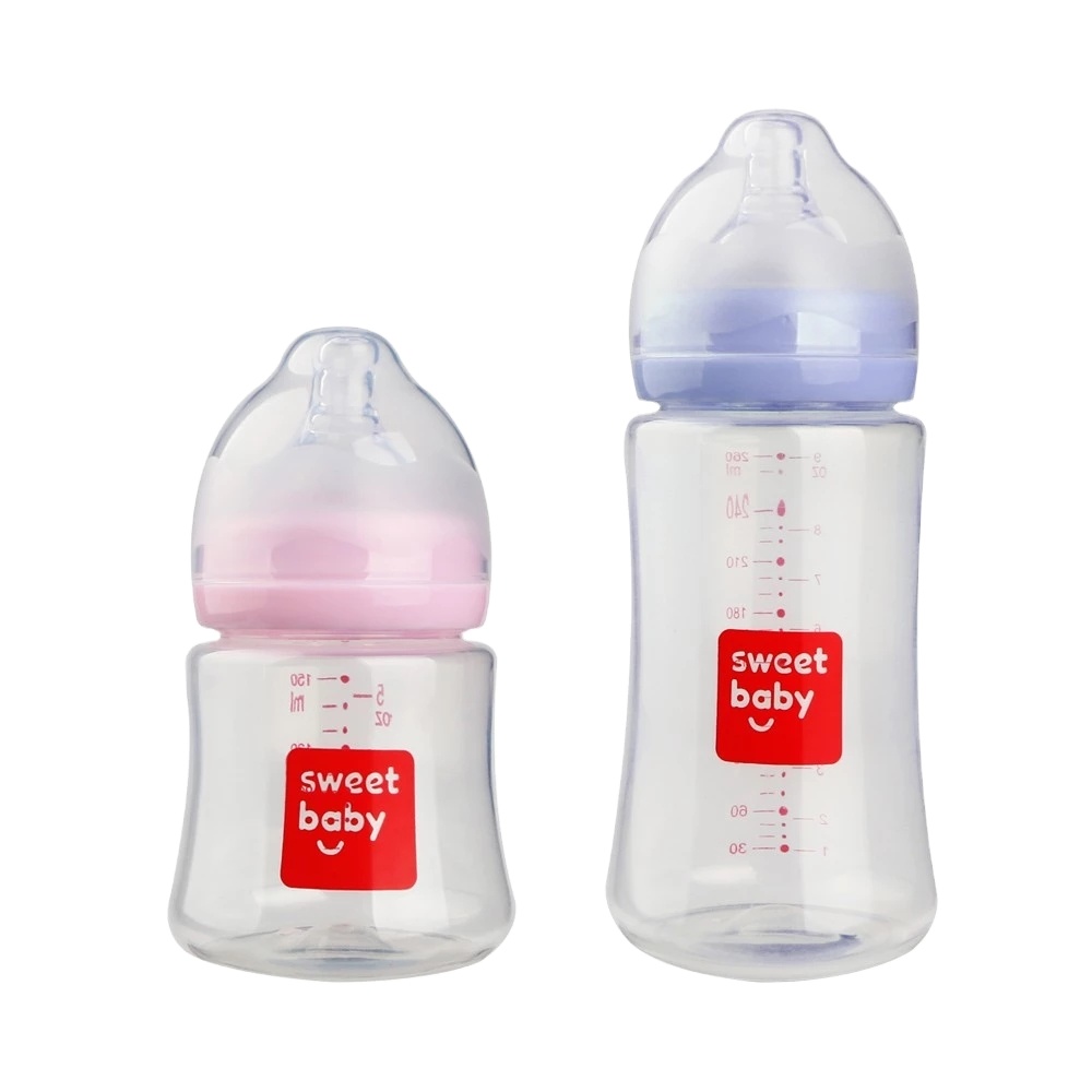 Manufacturer Unique PP 12oz Feeding Babies Feeder Nursing Anti Colic Wholesale Bpa Free Adult Biberon Bebe Milk Baby Bottle