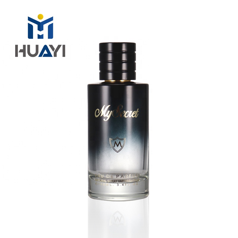 Manufacturer Wholesale cylinder 25 ml 30 ml 50 ml 100 ml empty magnetic perfume spray glass bottle