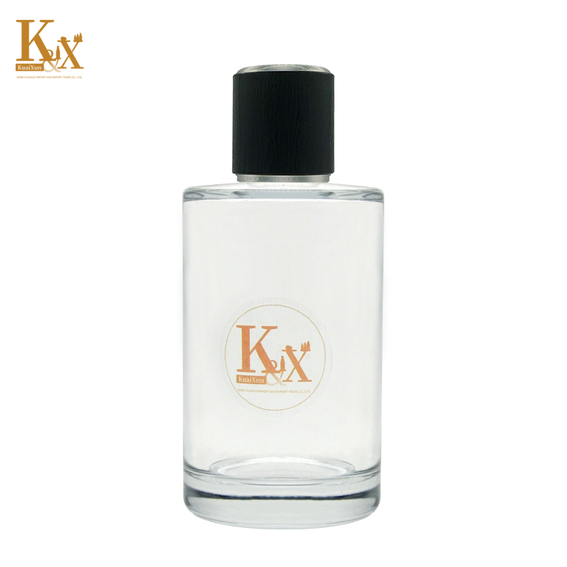 Manufacturer Wholesale cylinder clear 30ml 50 ml 100 ml empty perfume spray glass bottle