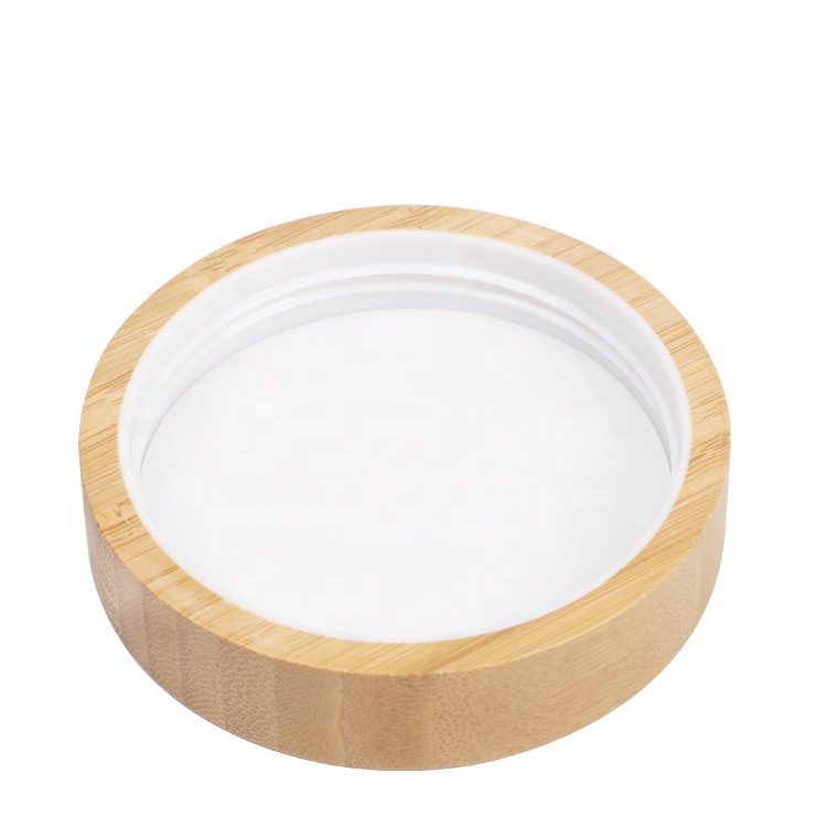Manufacturer Wholesale wide 30g 1oz 50g 2oz 100g 3oz Round Luxury Bamboo Jar Cosmetics