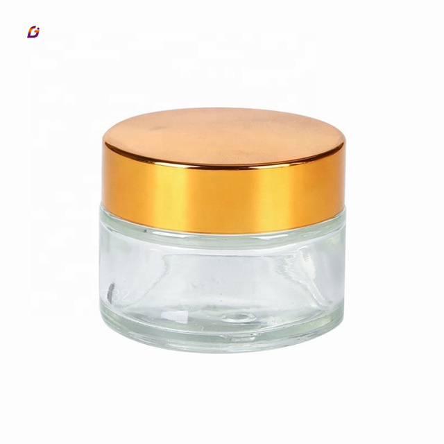 Manufacturer beautiful round eye cream jar cosmetic 15g 30g luxury cream jar