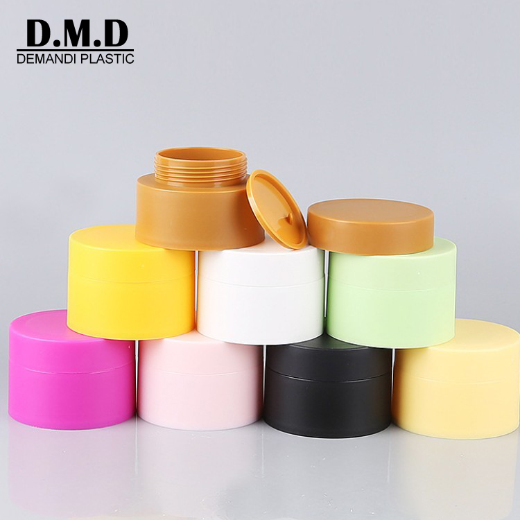 Manufacturer food grade 3ml 5ml 10ml 15ml 30ml 50ml 80ml empty plastic PP matte cosmetic cream jar for kids