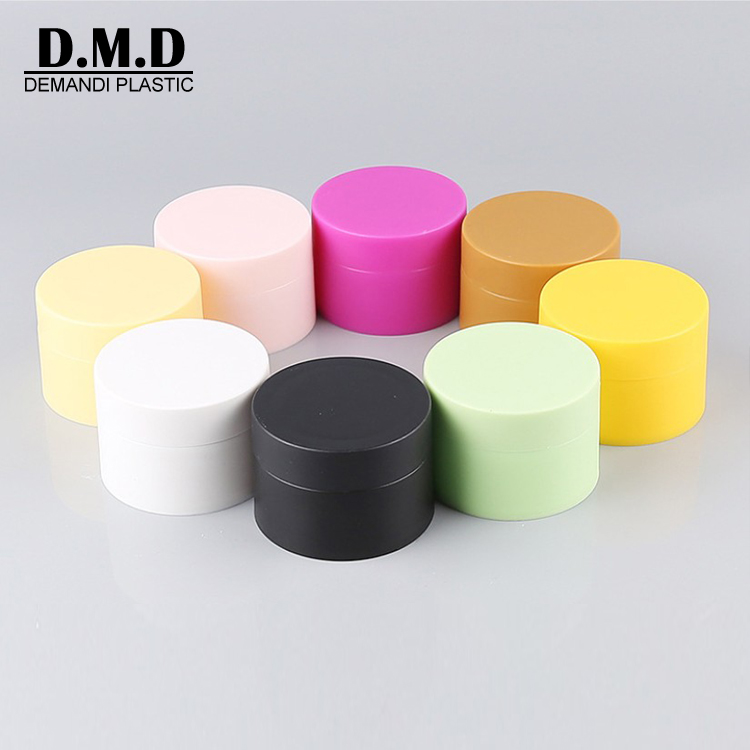 Manufacturer food grade 3ml 5ml 10ml 15ml 30ml 50ml 80ml empty plastic PP matte cosmetic cream jar for kids