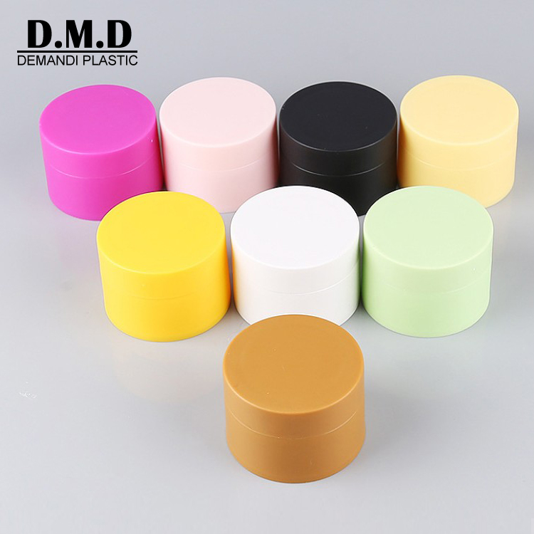 Manufacturer food grade 3ml 5ml 10ml 15ml 30ml 50ml 80ml empty plastic PP matte cosmetic cream jar for kids