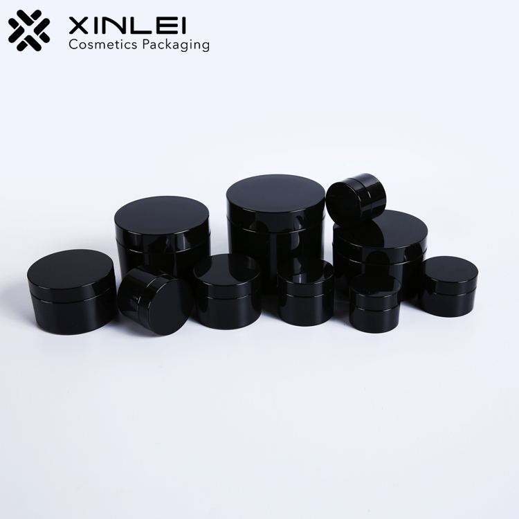 Manufacturer good quality 20g plastic cosmetic PETG cream jar for lip balm and lip scrub