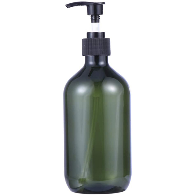 Manufacturer plastic bottle with lotion pump for hair oil in stock