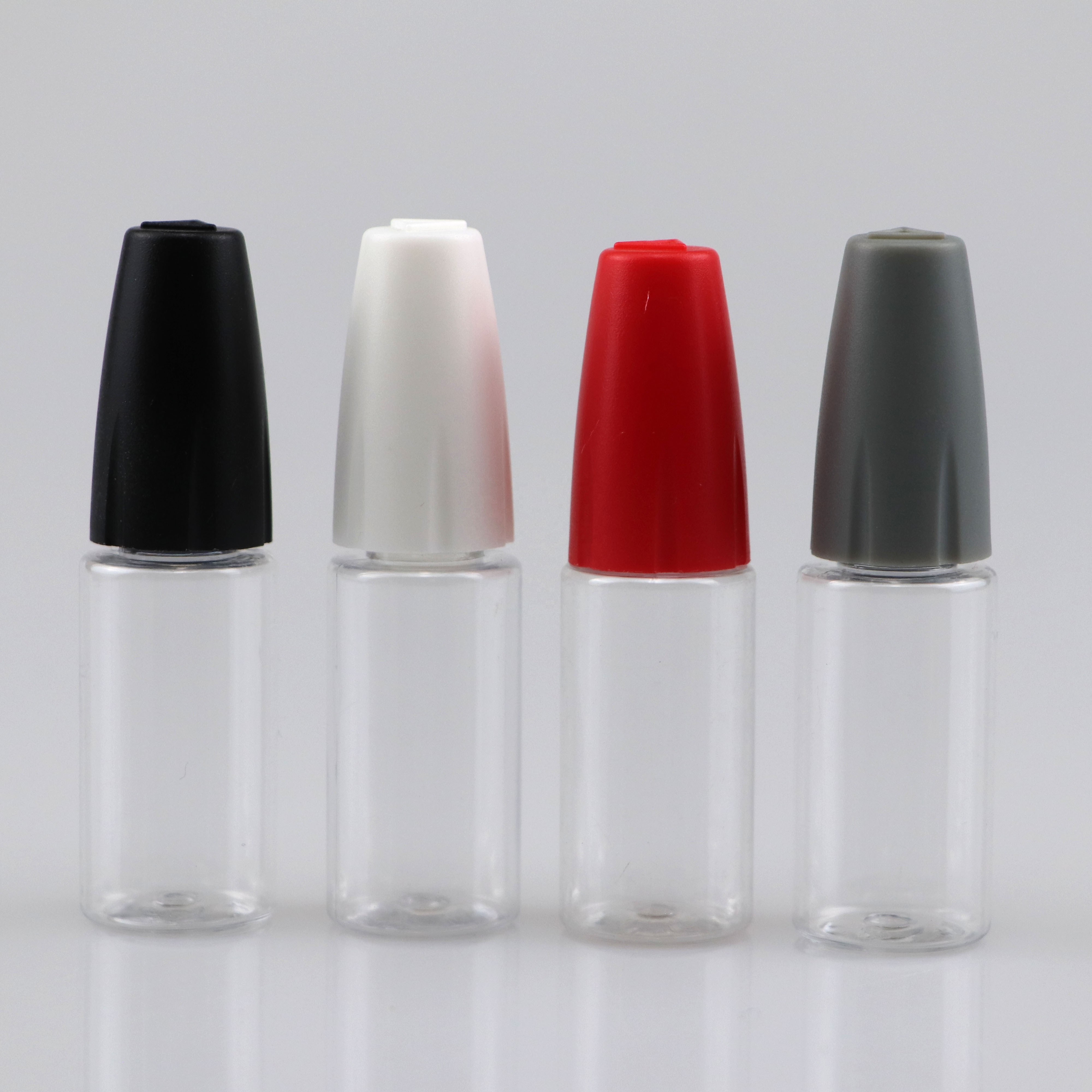 Manufacturer price high quality 10ml 15ml squeeze bottles with needle tip pet bottle for e liquid oil