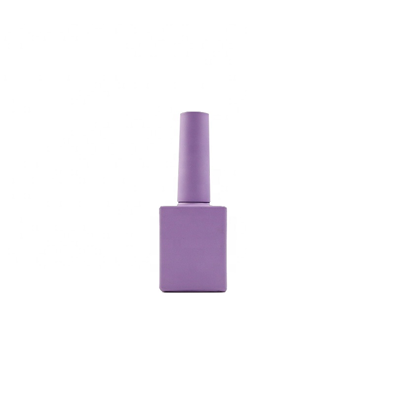 Manufacturer's high-grade nail polish bottle with lid and brush glass