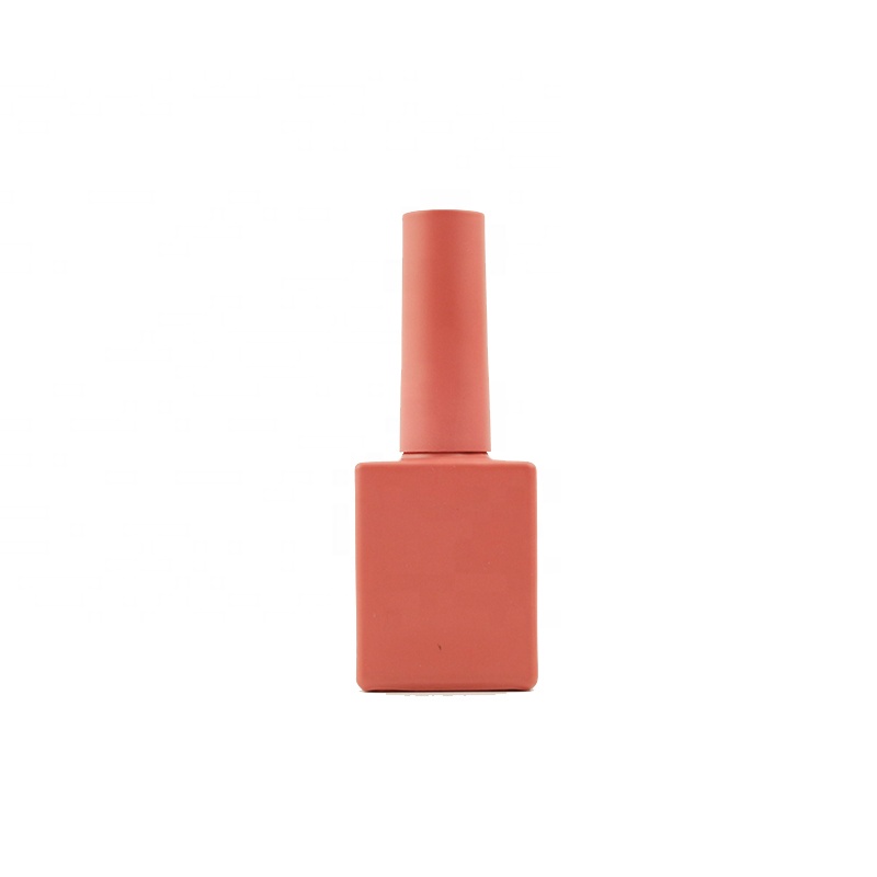 Manufacturer's high-grade nail polish bottle with lid and brush glass