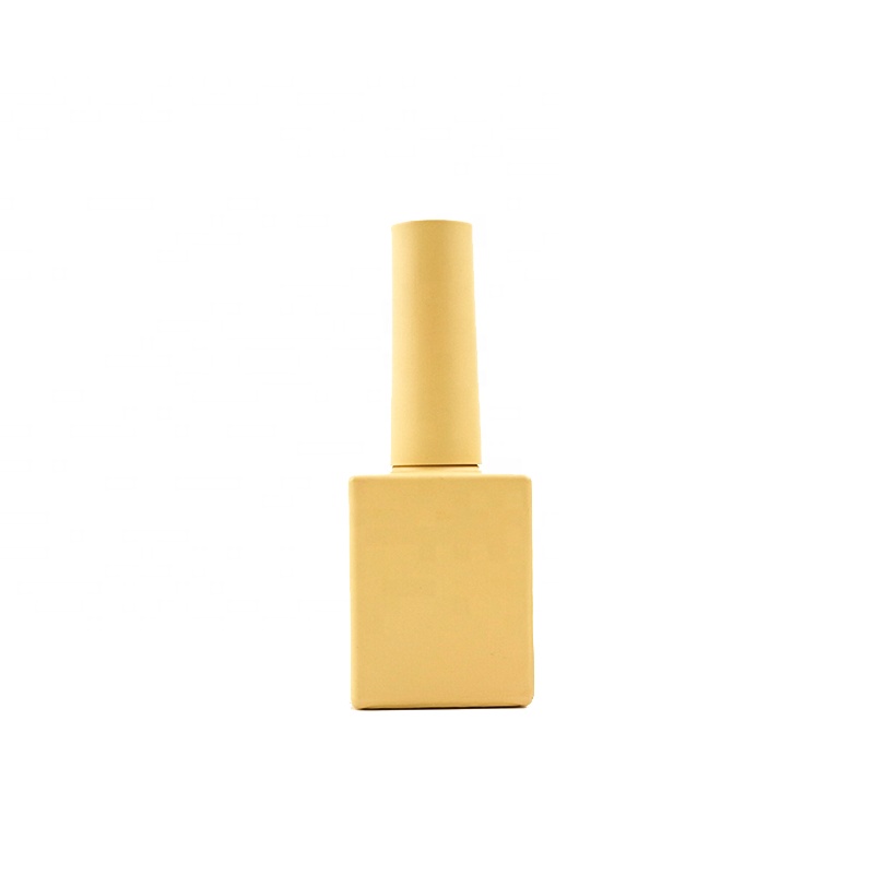 Manufacturer's high-grade nail polish bottle with lid and brush glass