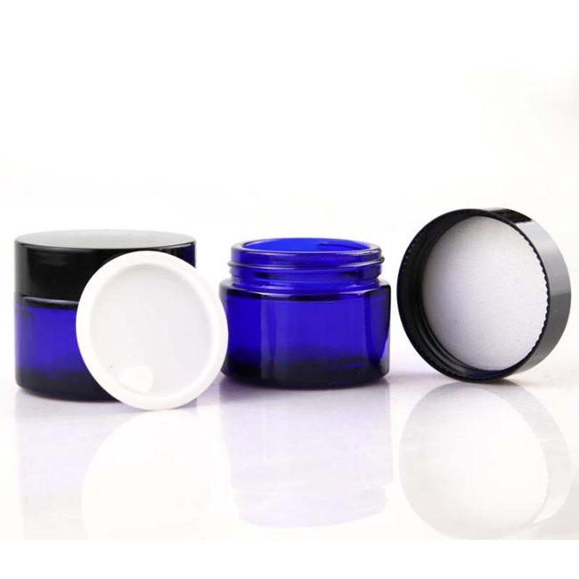 Manufacturer supplier wholesale glass luxury jar cosmetic jar glass glass jars