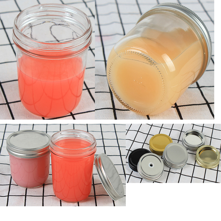 Manufacturer wholesale Mason jars 8oz 12oz 16oz custom mason jars 32 oz wide mouth