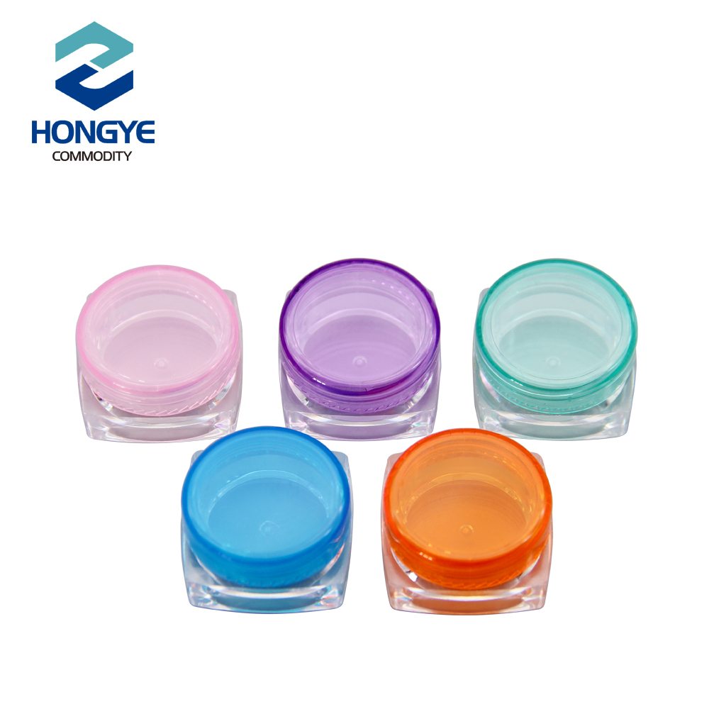 Manufacturers 3G 5G Colorful Small PS Eye Cream Plastic Jar