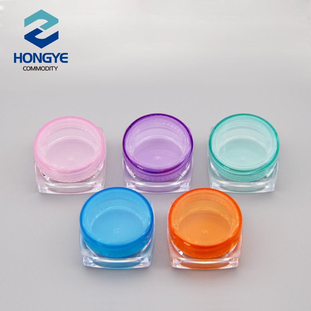 Manufacturers 3G 5G Colorful Small PS Eye Cream Plastic Jar
