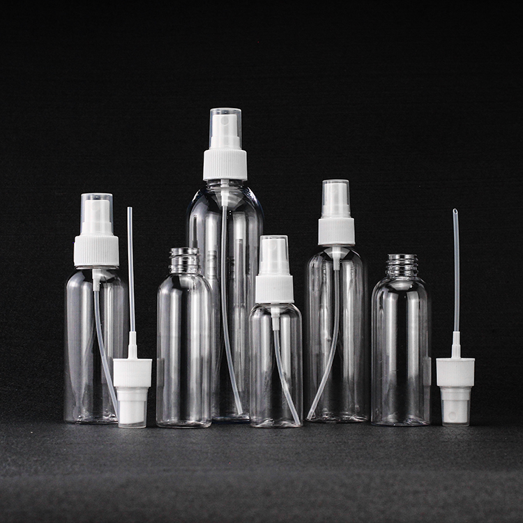 Manufacturers Custom 50ml 100ml 500ml Plastic Bottle Empty Pet Bottle For Hand Sanitizer Gel