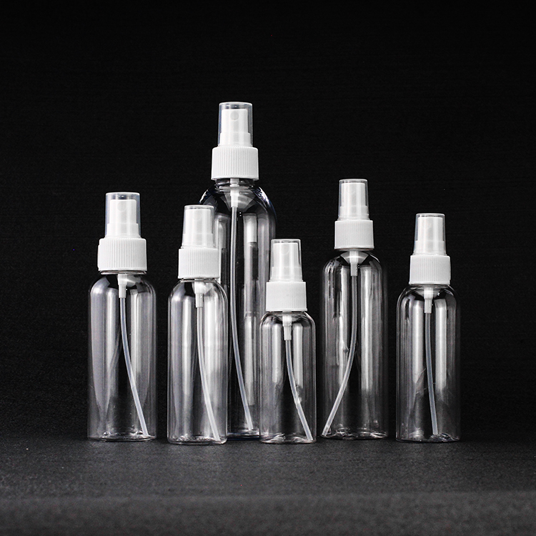 Manufacturers Custom 50ml 100ml 500ml Plastic Bottle Empty Pet Bottle For Hand Sanitizer Gel