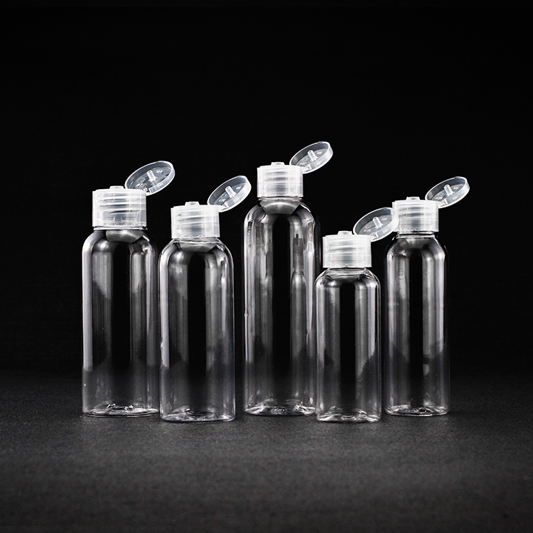 Manufacturers Custom 50ml 100ml 500ml Plastic Bottle Empty Pet Bottle For Hand Sanitizer Gel