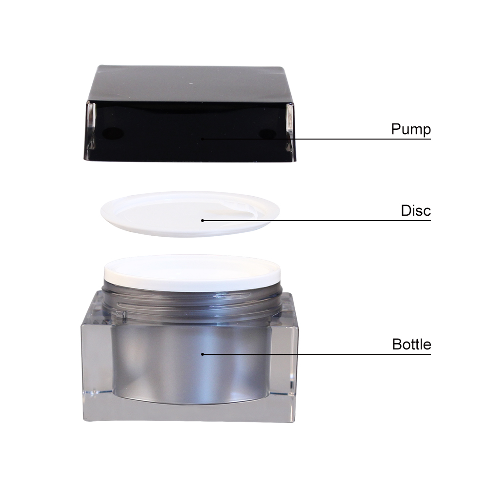 Manufacturers Free sample 8oz 4oz cosmetic jars skin care packaging jar