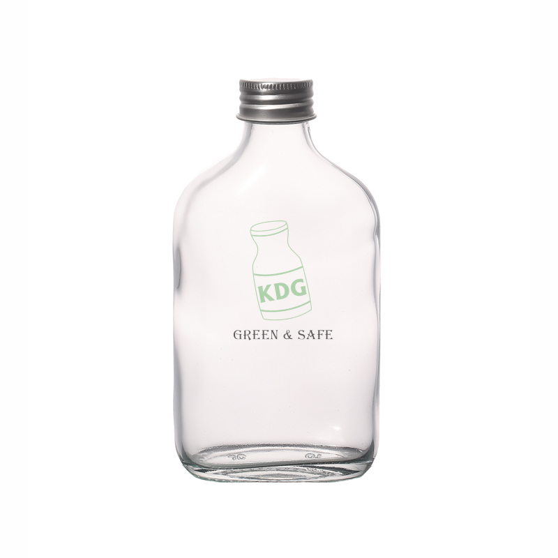Manufacturers High Quality 12 OZ Glass Bottle Empty 50ml 100ml 200ml 500ml Customize Glass Bottles with Lids