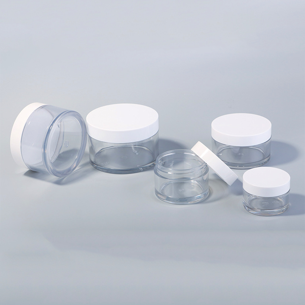 Manufacturers PET Face Eye Plastic Jar 30ml 50ml 100ml 200ml Facial Care Jar Empty Cream Container 150ml