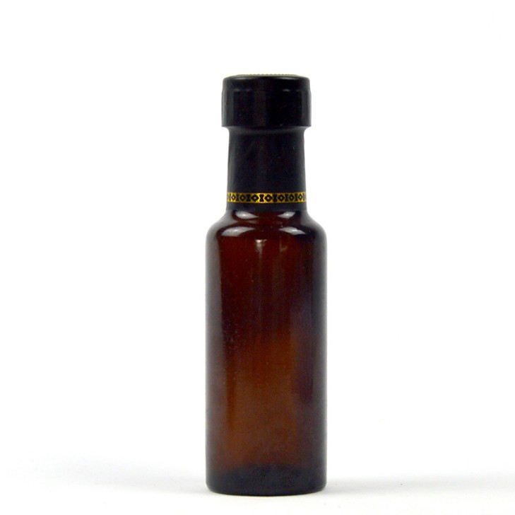Manufacturers Promotion Round 100Ml Brown Dark Glass Oil Bottle Empty Olive Oil Bottle