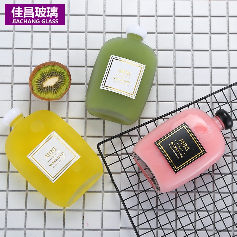 Manufacturers Sell 100ml 125ml 250ml 350ml Flat Small wine bottle Whiskey Glass Bottle