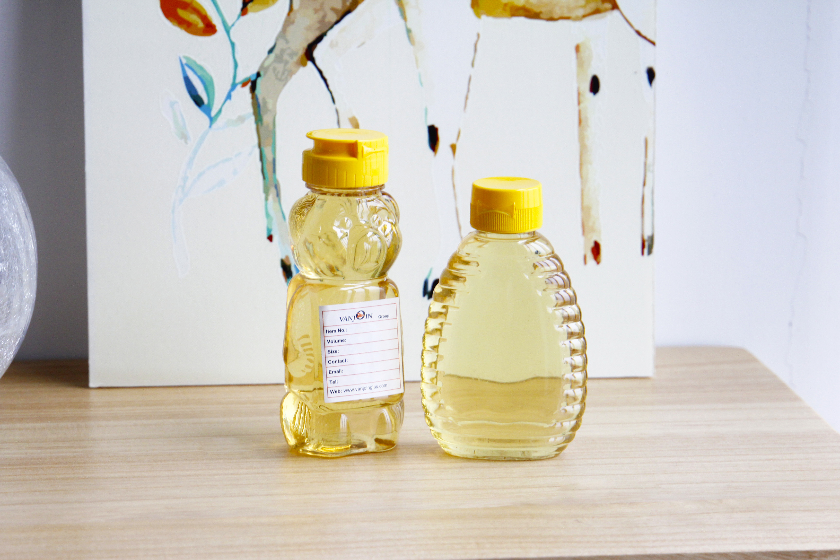 Manufacturers Sell 250g 500g 1000g Honey Bottles Plastic Bottles Honey Jars