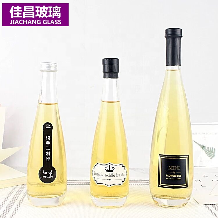 Manufacturers Sell 375 ml 500 ml 330 ml Whisky Vodka Glass Bottle with Screw Cap
