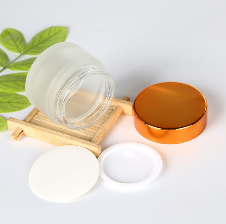 Manufacturers Selling 10g 15g 20g 25g 30g 50g 60g 100g Cream Transparent Glass Bottle Glass Cosmetic Jar