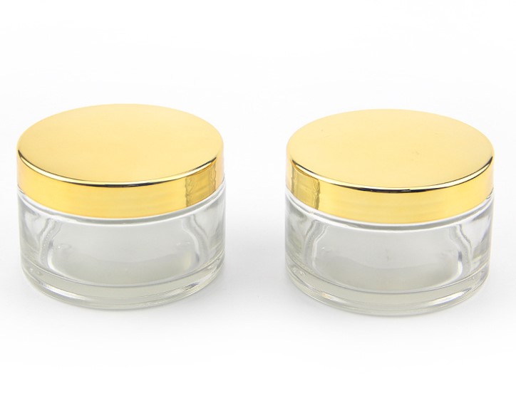 Manufacturers Selling 10g 15g 20g 25g 30g 50g 60g 100g Cream Transparent Glass Bottle Glass Cosmetic Jar