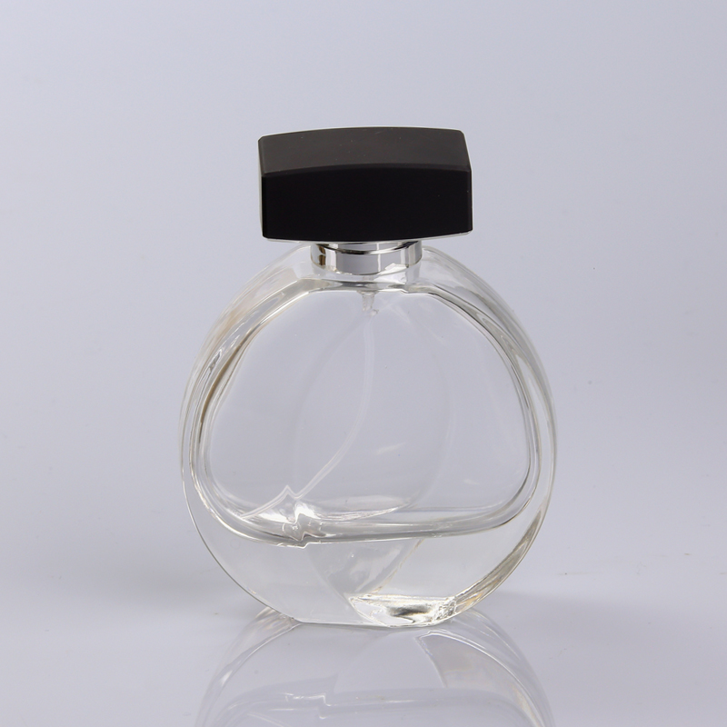 Manufacturers Whole Coating White 100ml Round Shape Empty Luxury Perfume Glass Bottle