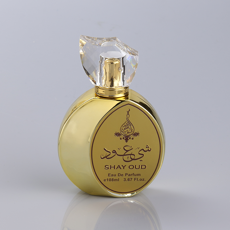 Manufacturers Whole Coating White 100ml Round Shape Empty Luxury Perfume Glass Bottle